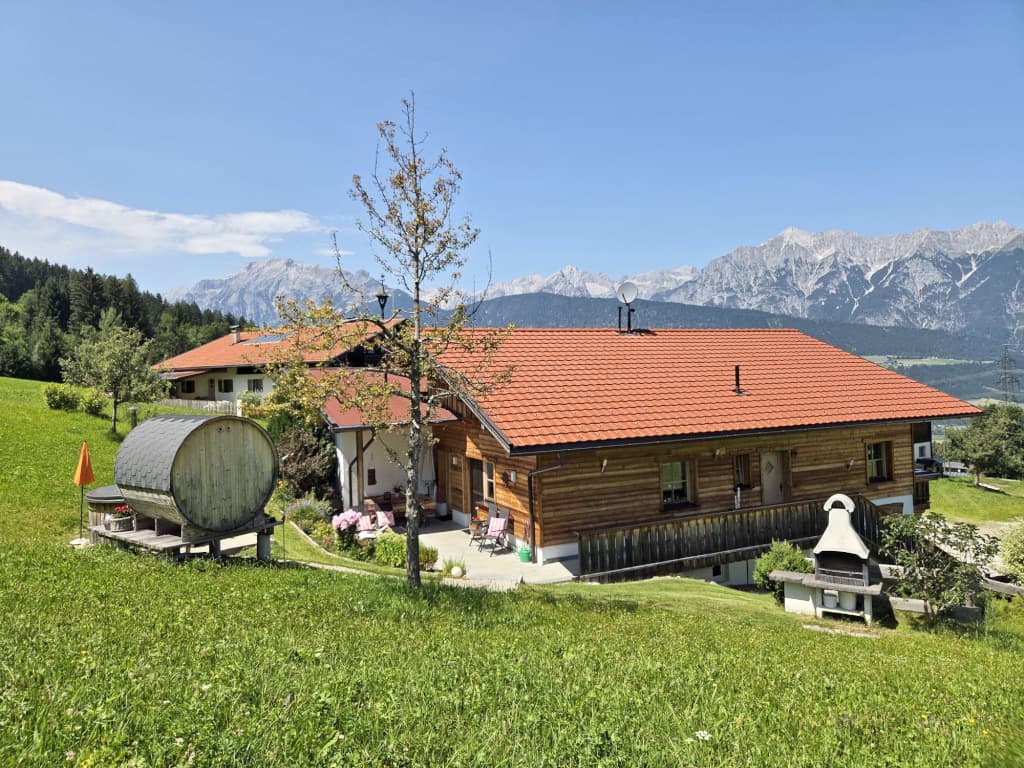 Chalet Sennhof in den Tuxer Alpen