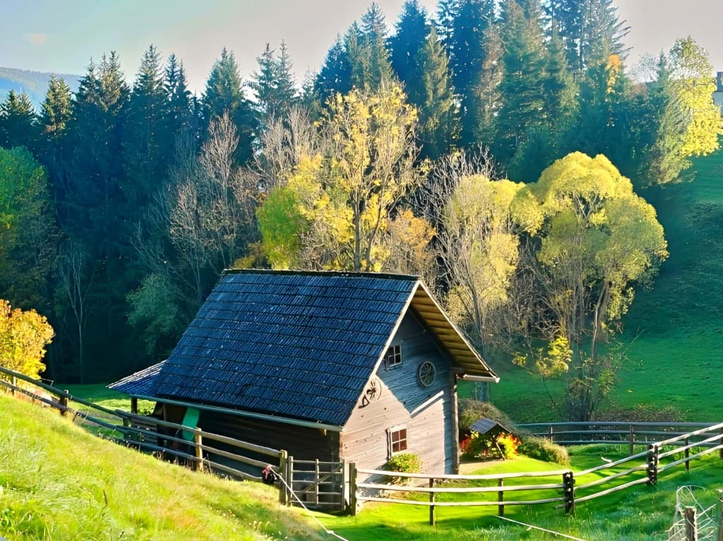 Alte Mühle in der Waldheimat