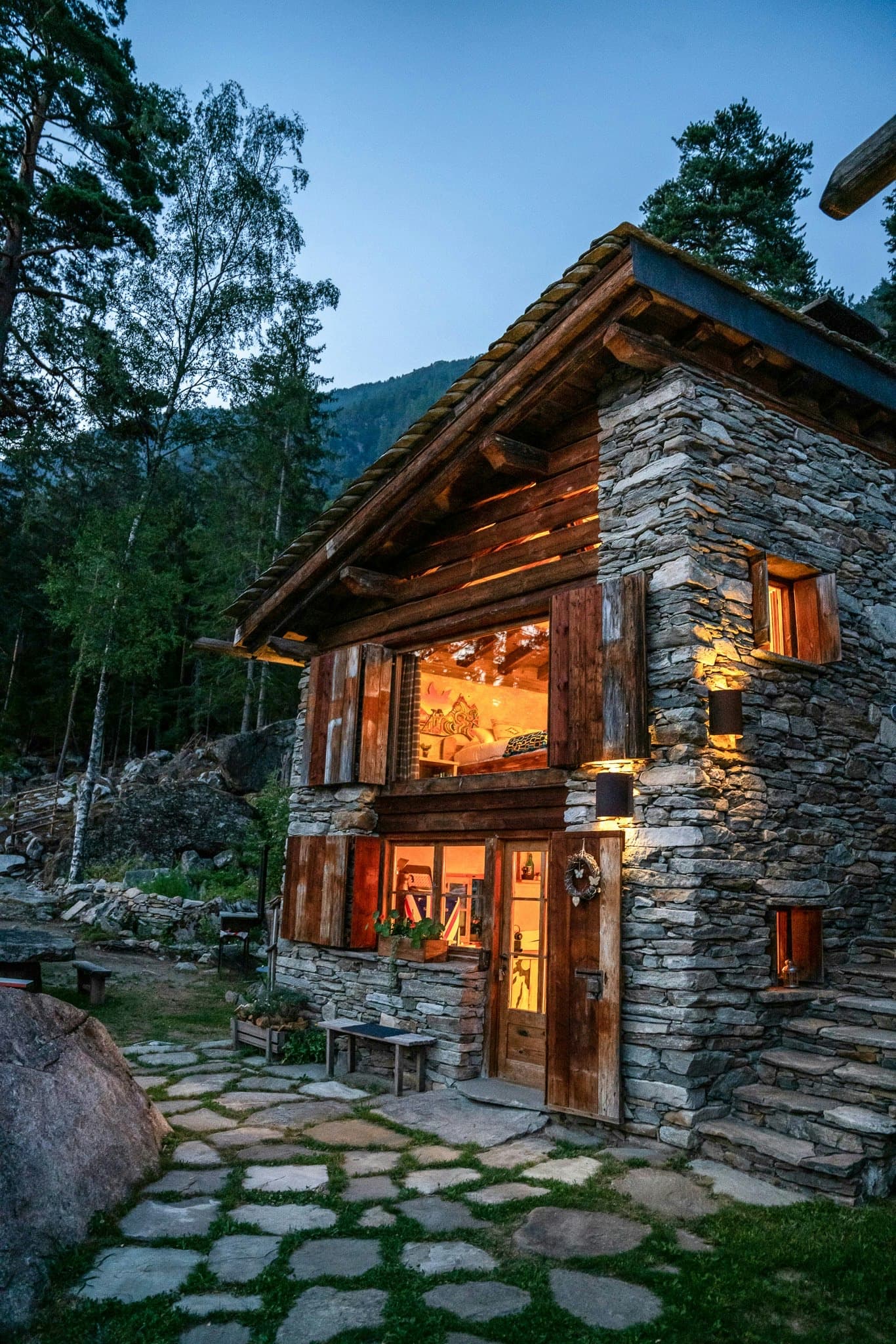 Modernes Chalet mit Aussicht in der Nähe von Chiavenna