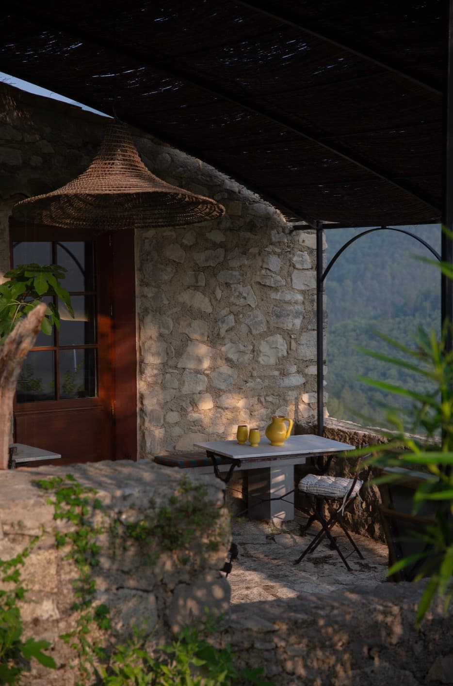 Einsiedelei-Design mit Blick auf den Mont Ventoux