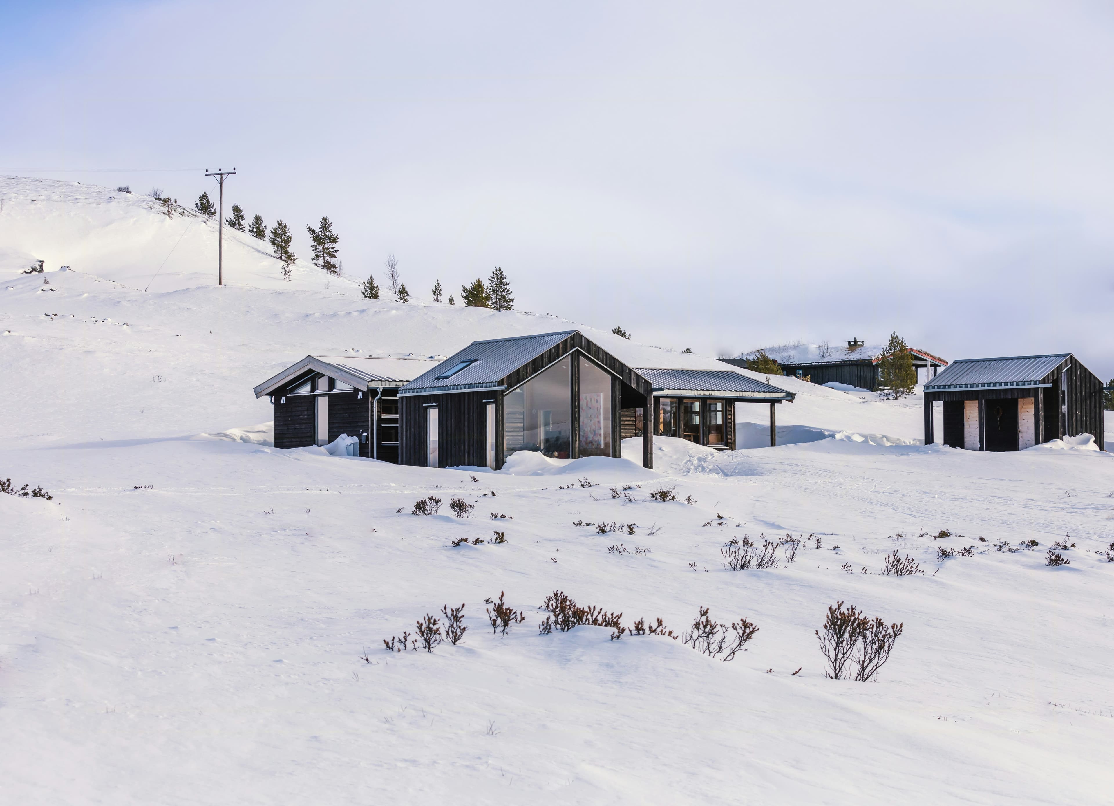 Architektonisch gestaltet im Rondane-Nationalpark