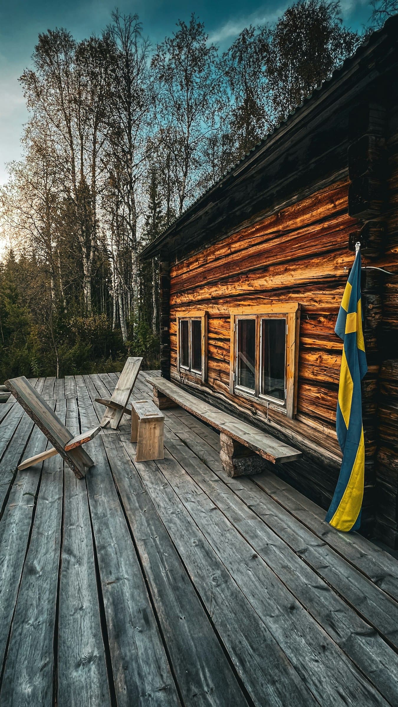 Gemütliche Blockhütte in Lappland, Jörn